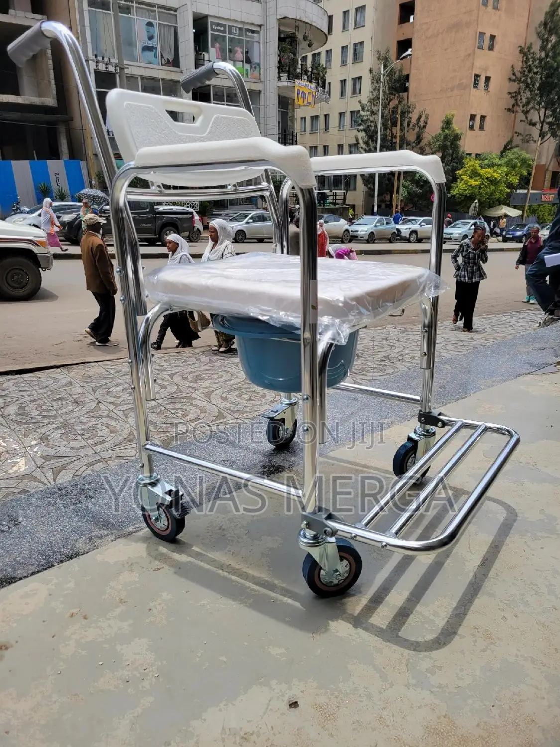 Toilet Chair=Shower Chair –Durable,Practical Non Resistant