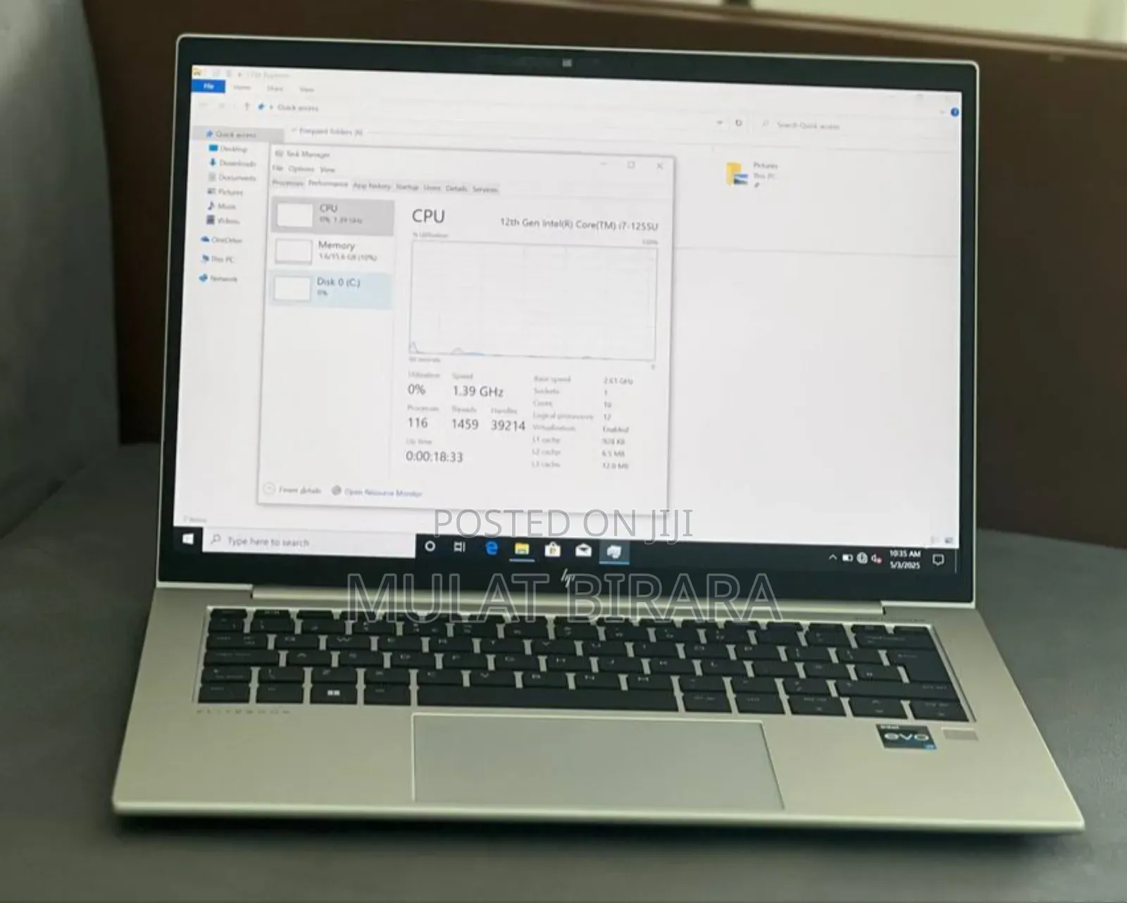 New Laptop HP EliteBook 840 G9 16GB Intel Core I7 SSD 512GB