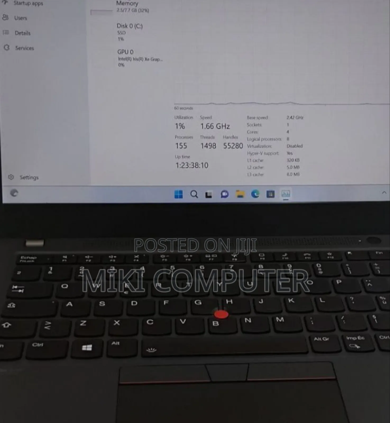 New Laptop Lenovo ThinkPad T14 8GB Intel Core I5 SSD 512GB