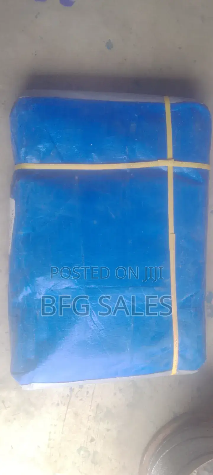 9x11m Tarpaulin Blue/Silver 180gsm (ሸራ)-Korea