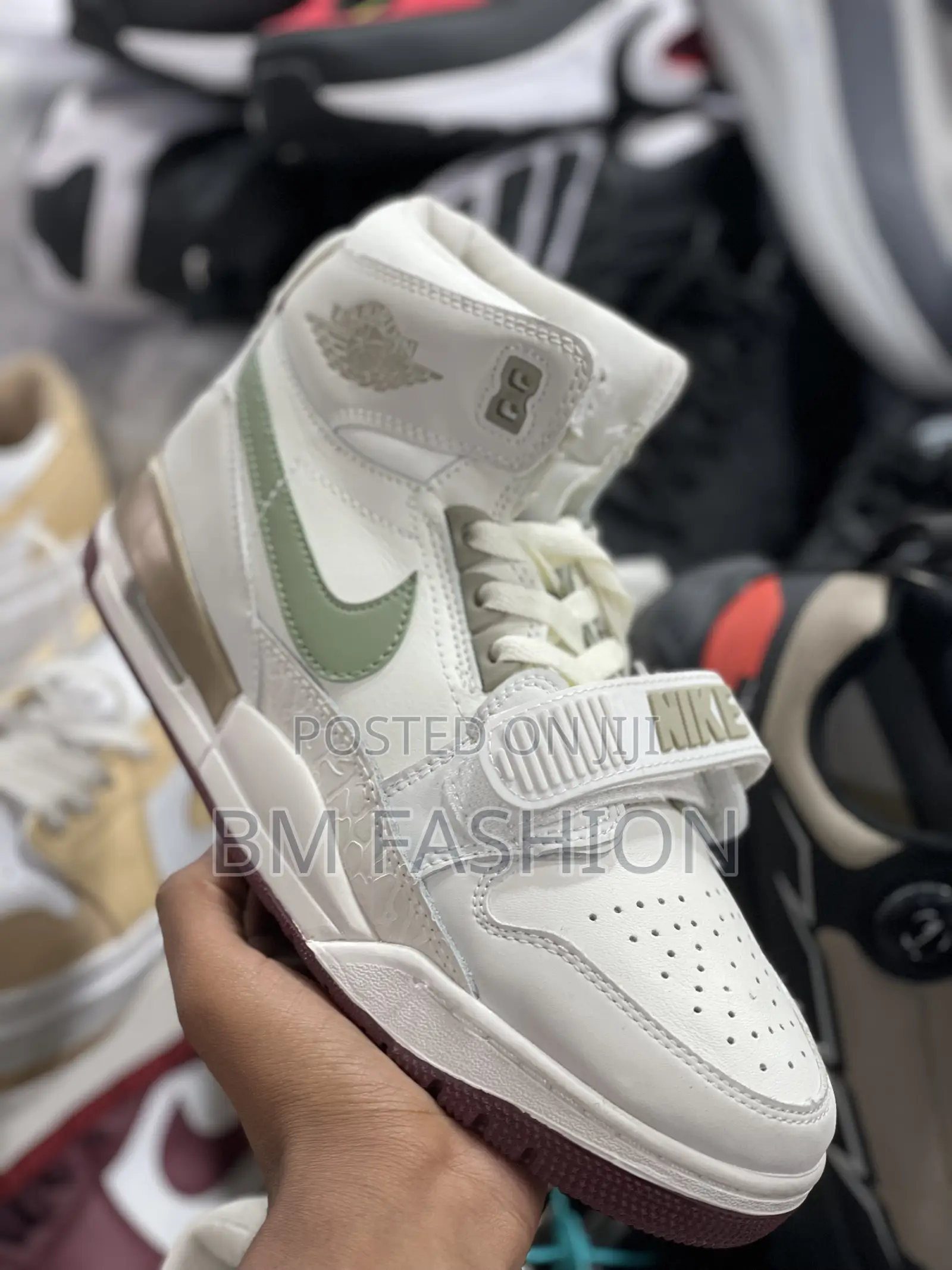 Air Jordan 1 Retro Shutter White Creamy Stylish Sneakers