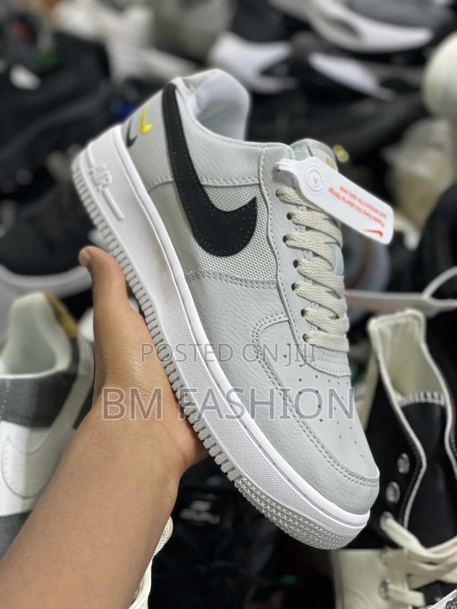 Nike Air Force Sepatu Uv Low Gray