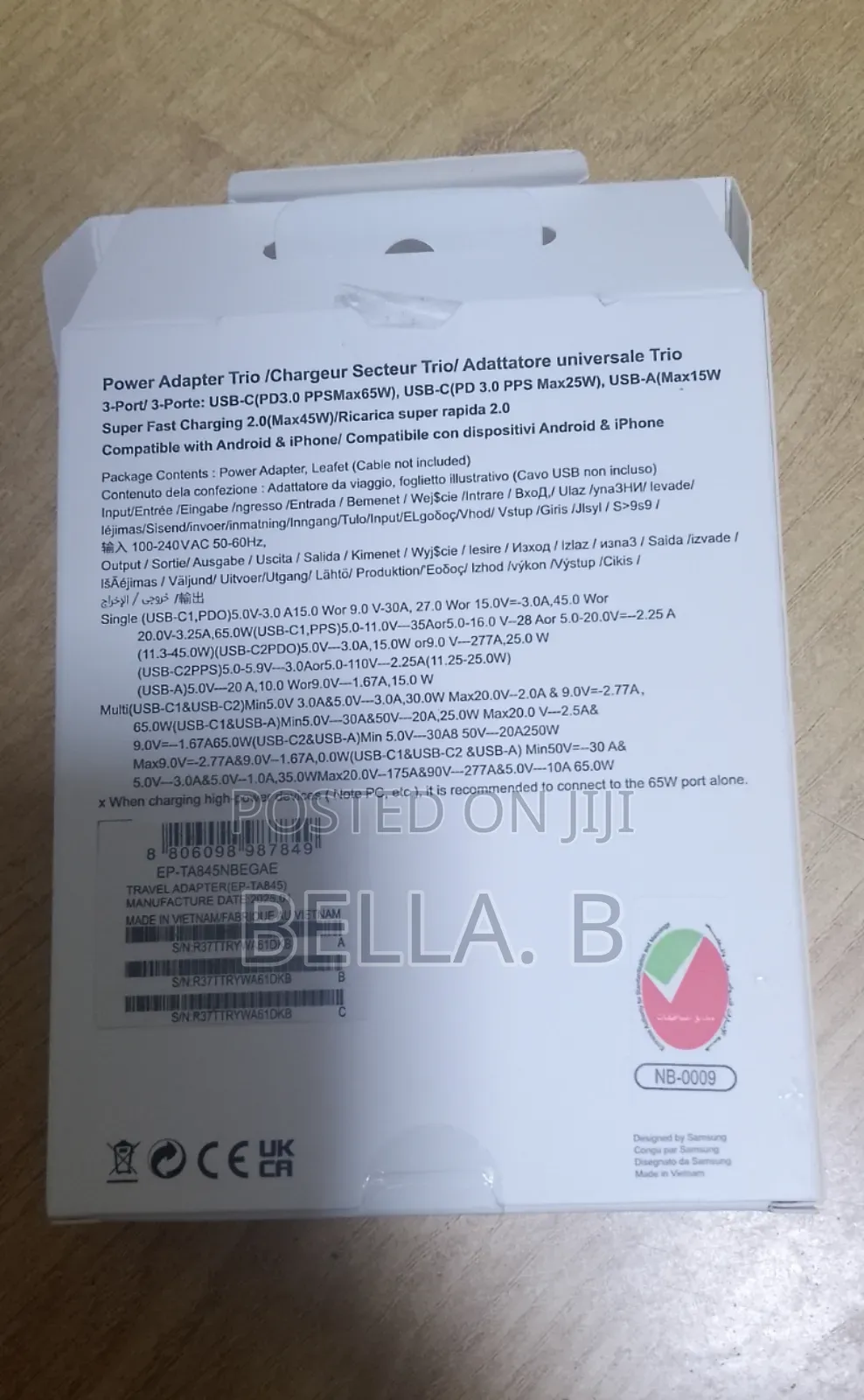 65watt Charger Eco-Friendly Power