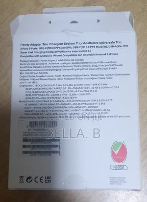 65watt Charger Versatile Connectivity