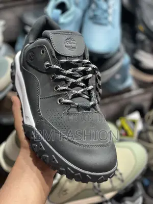 Greenstride Timberland Low Black Rubber Sole