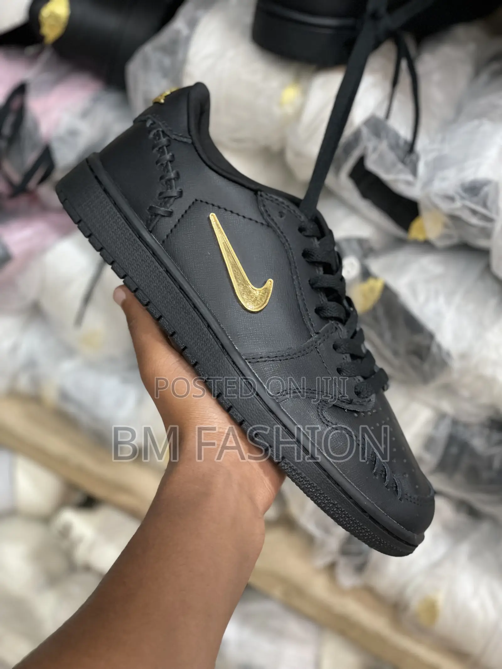 Men’S Air Jordan 1 Low Se’Black Patent’ Sneakers