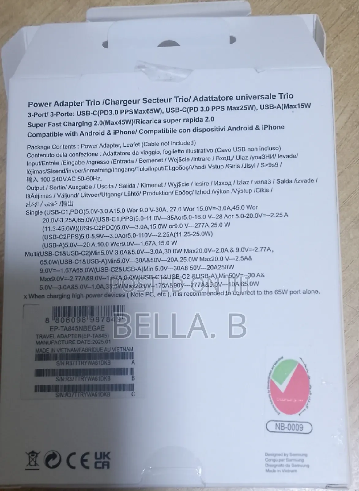 65watt Charger Stay Charged Anywhere