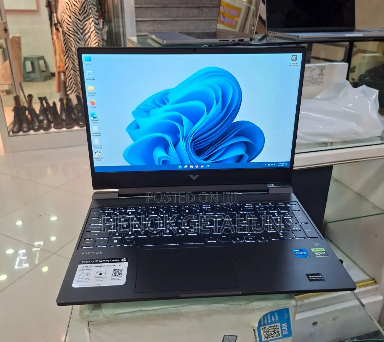 New Laptop HP Victus 16 16GB Intel Core I5 SSD 512GB