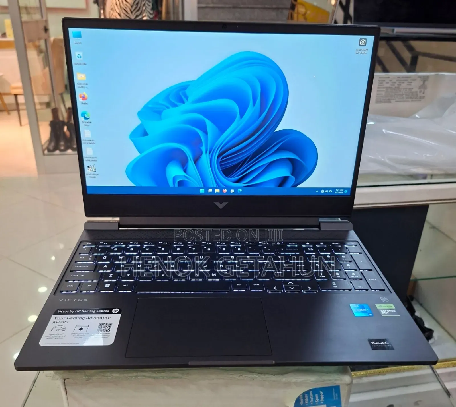 New Laptop HP Victus 16 16GB Intel Core I5 SSD 512GB