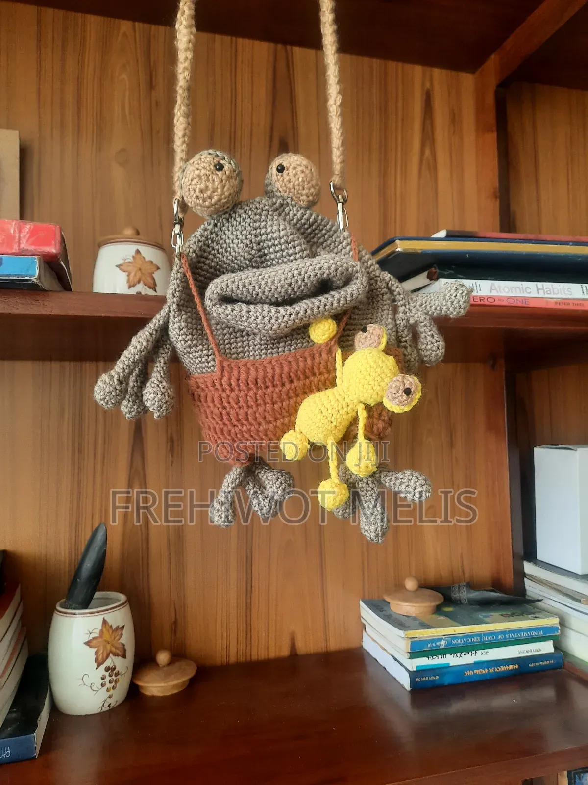 Handmade Frogbag