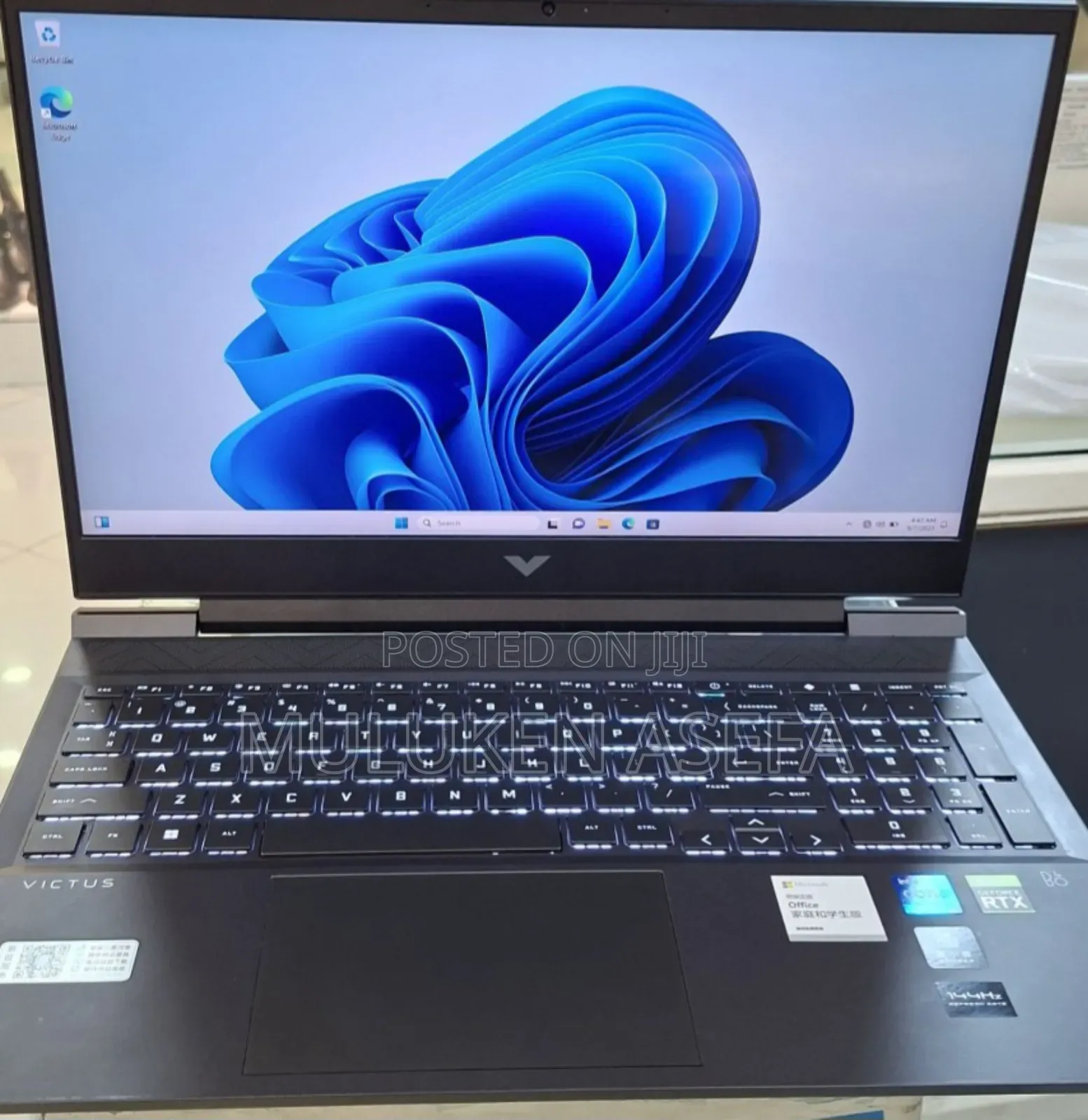 New Laptop HP Victus 16 16GB Intel Core I7 SSD 512GB