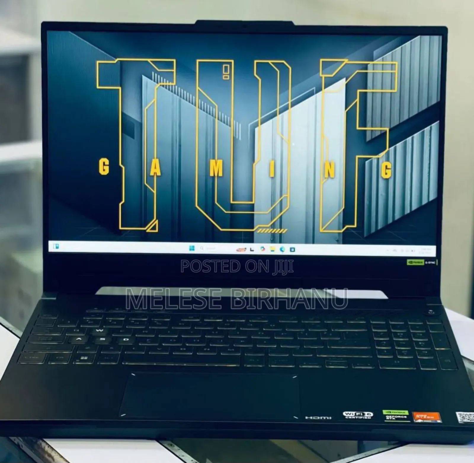 New Laptop Asus TUF Gaming FX504 16GB AMD Ryzen 7 SSD 512GB