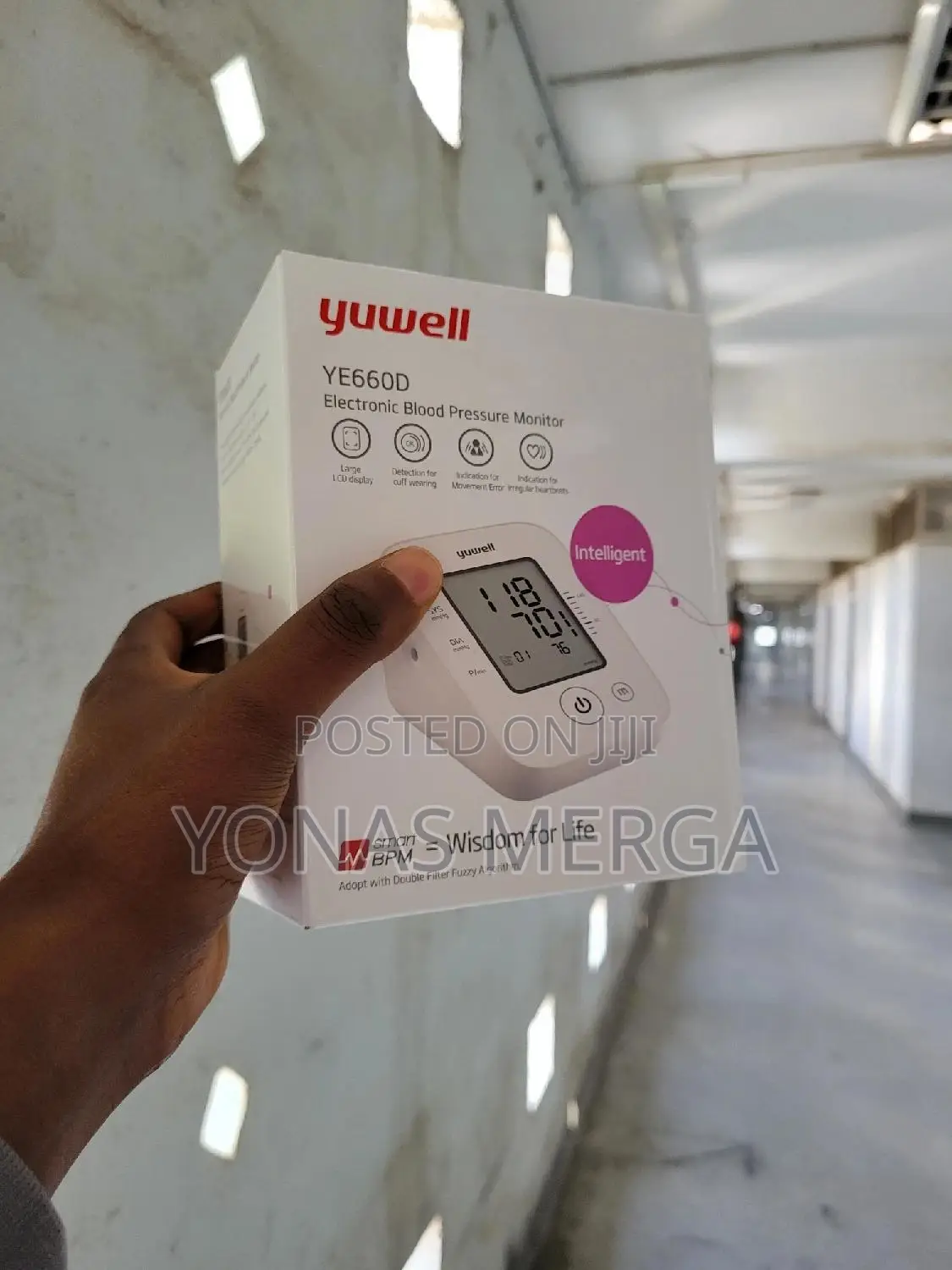 Bp Monitor==Yuwell Desktop Bp Monitor Ye660d=Health Monitors