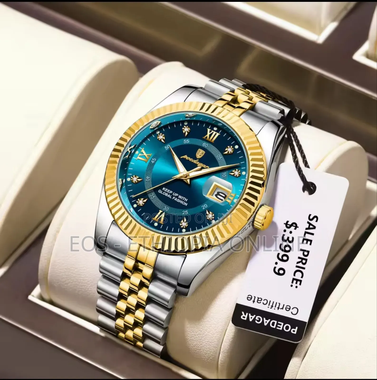 Poedagar Luxurious Watches for Men - With Box [Preorder]