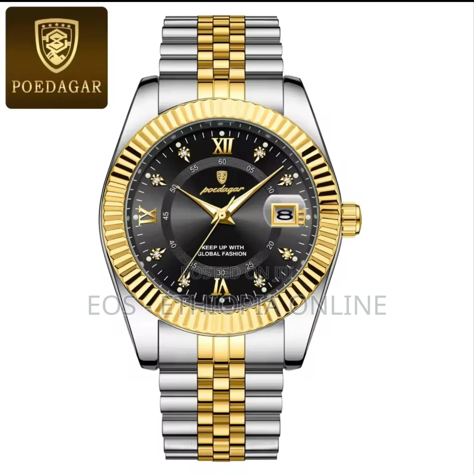 Poedagar Luxurious Watches for Men - With Box [Preorder]