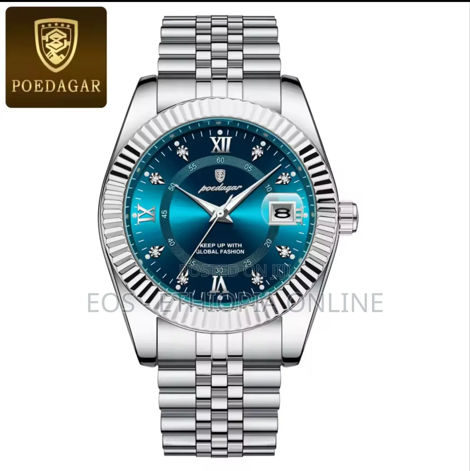 Poedagar Luxurious Watches for Men - With Box [Preorder]