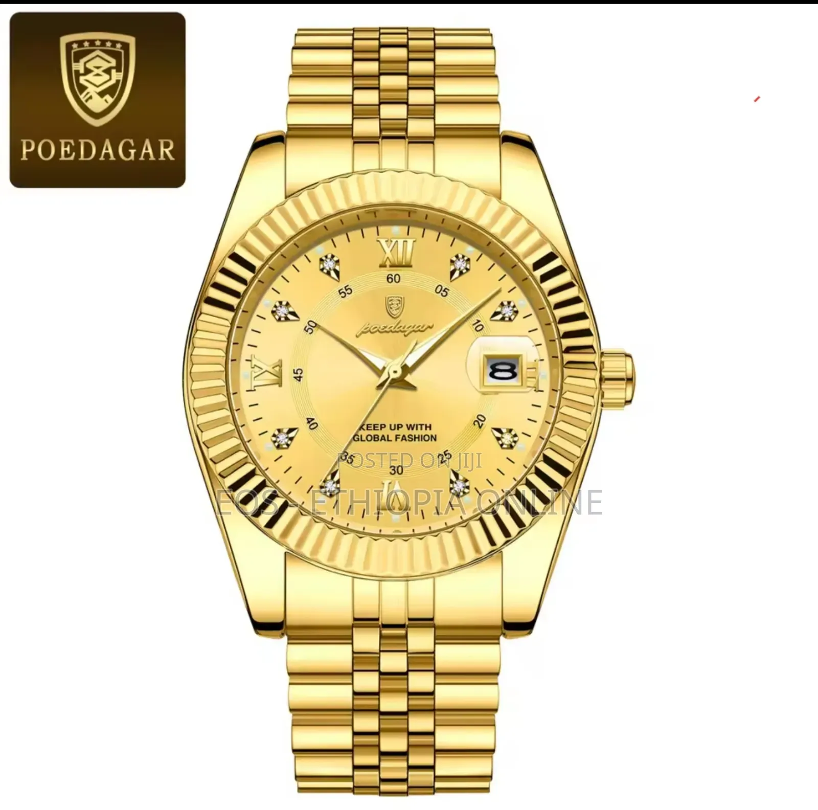 Poedagar Luxurious Watches for Men - With Box [Preorder]