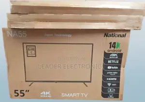 Photo - National Tv 55" Smart Android Tv New 2025