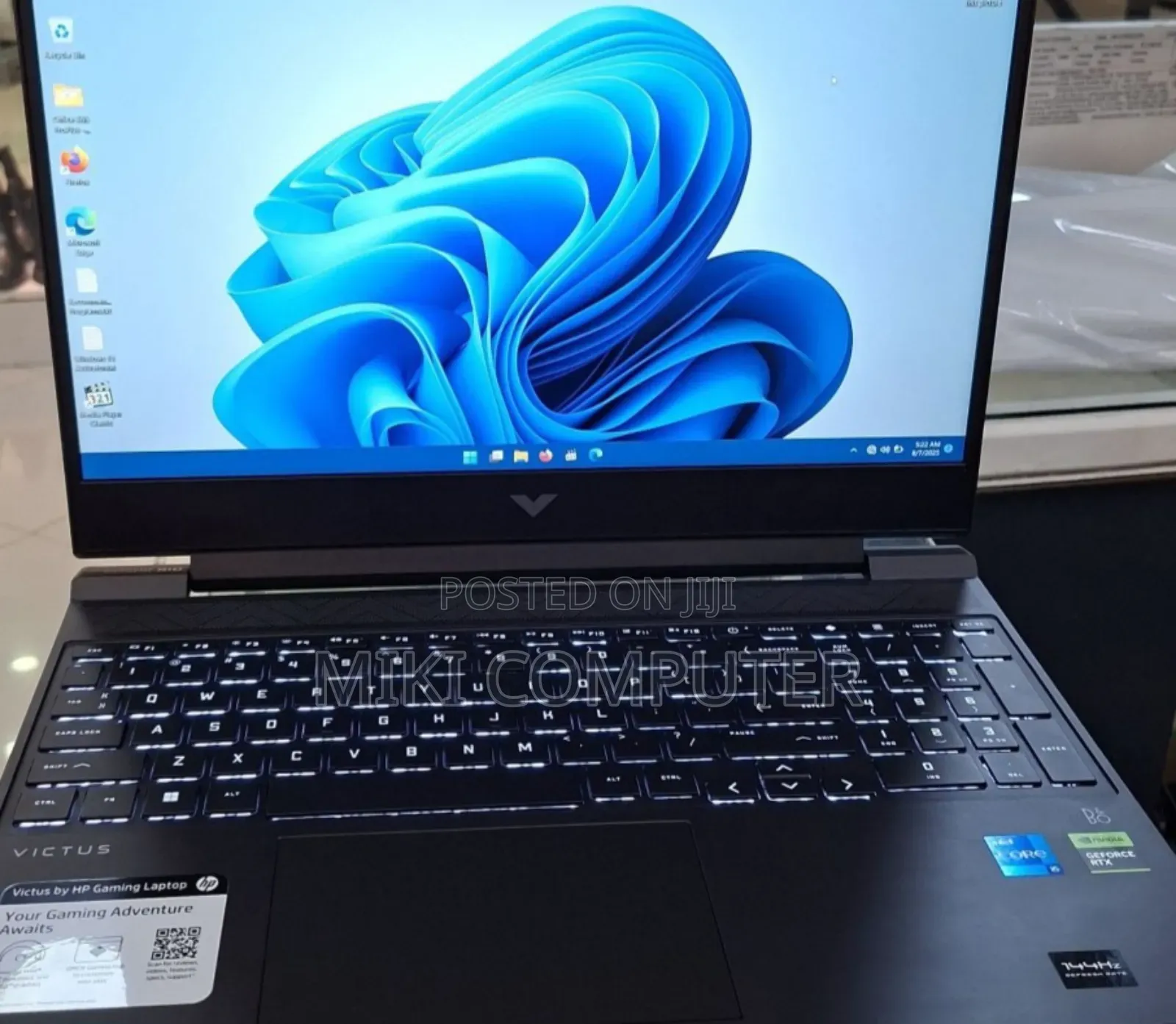 New Laptop HP Victus 16 16GB Intel Core I5 SSD 512GB