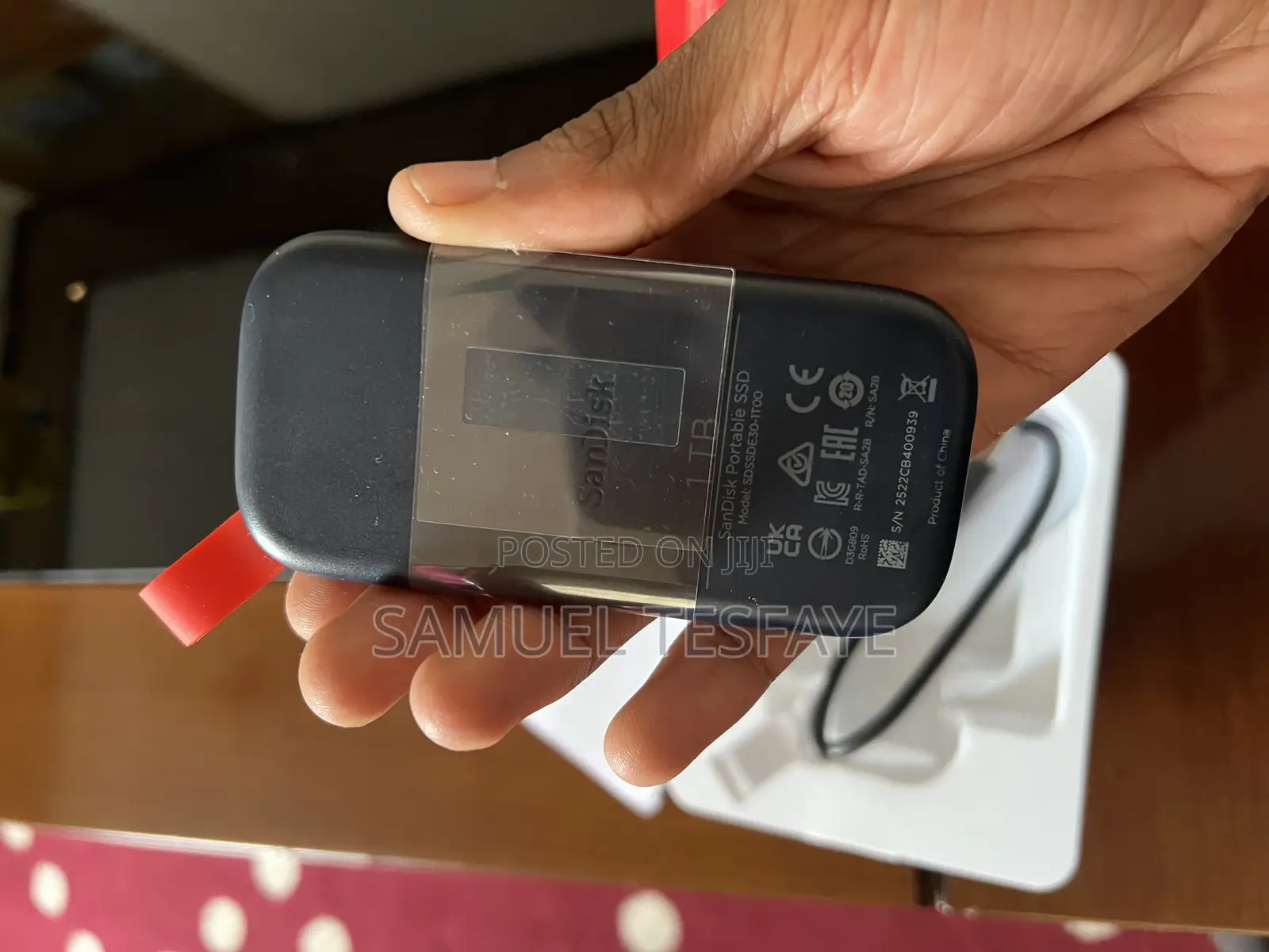 Sandisk 1tb External SSD