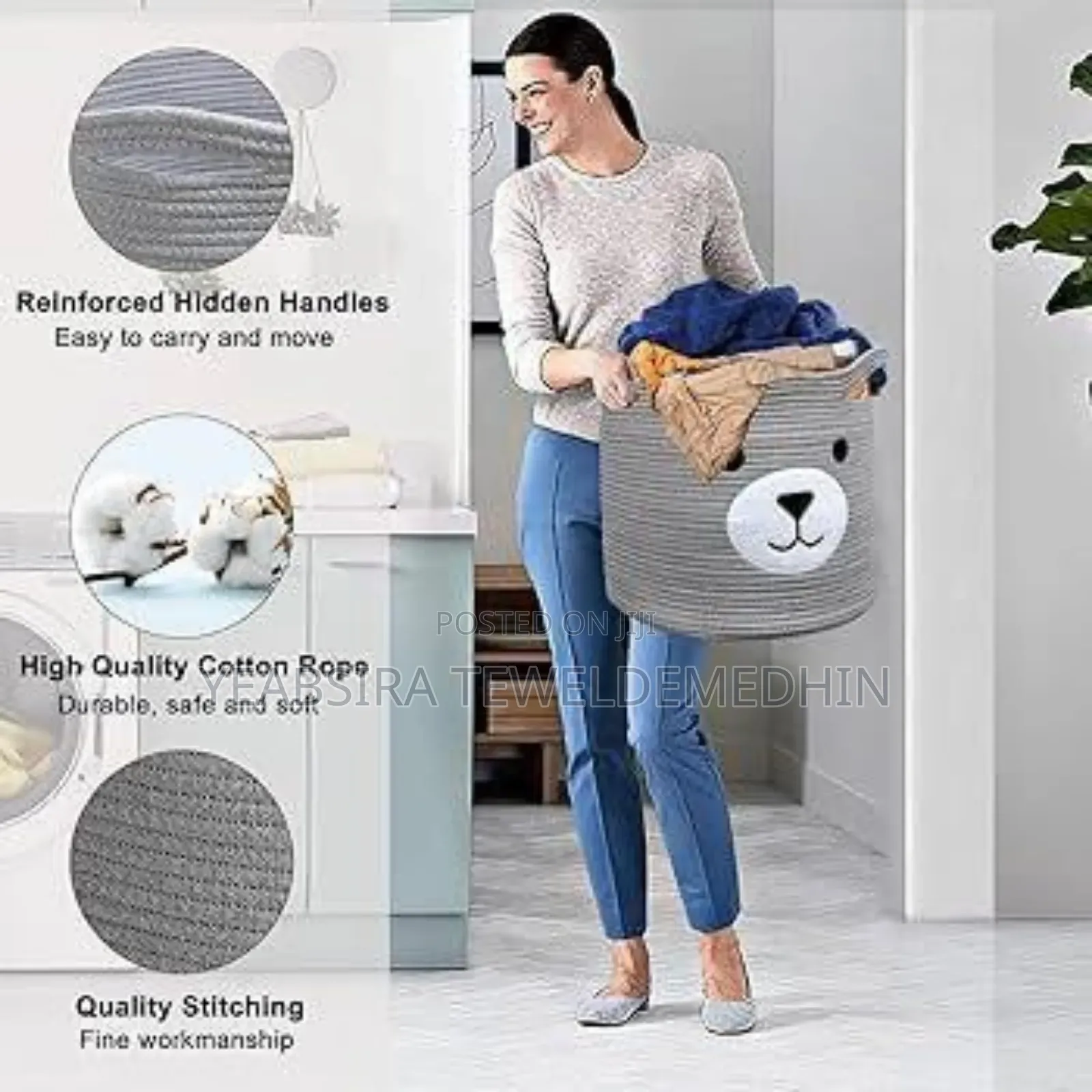  Folding Laundry Cloth Storage Box
