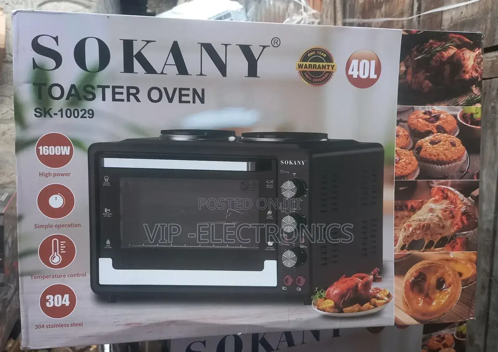 Sokany Mini Oven 40liter