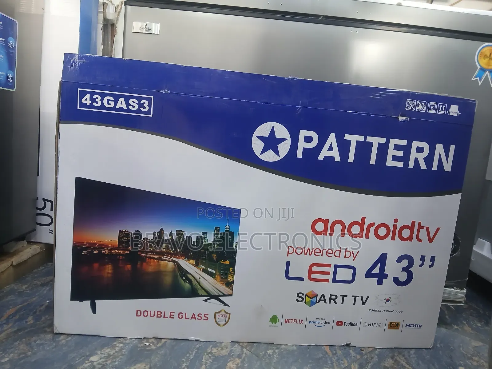 Pattern 43” Smart Tv Uhd– Experience Every Detail!