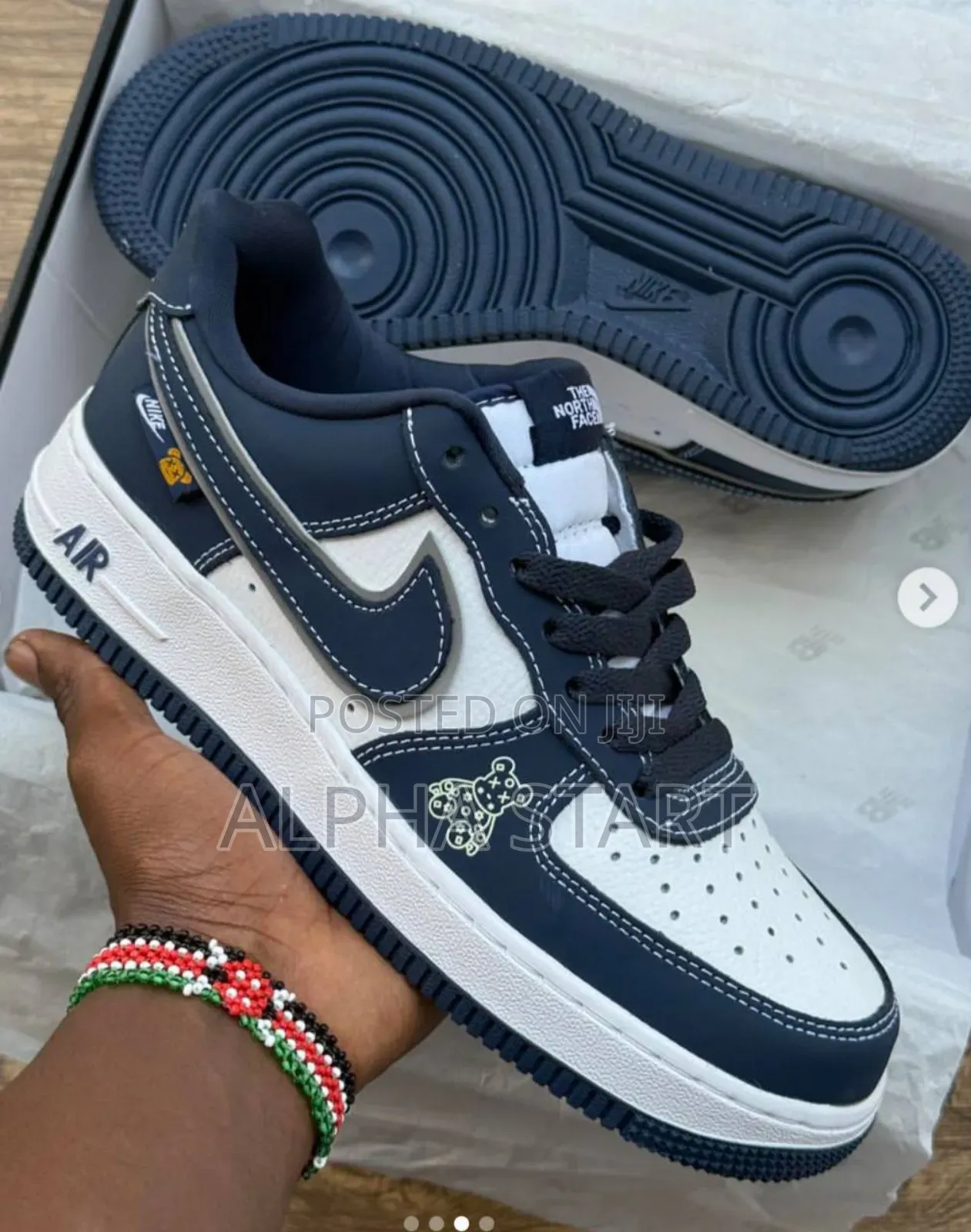 Nike Air Blue White Force 1 Customized Master Quality