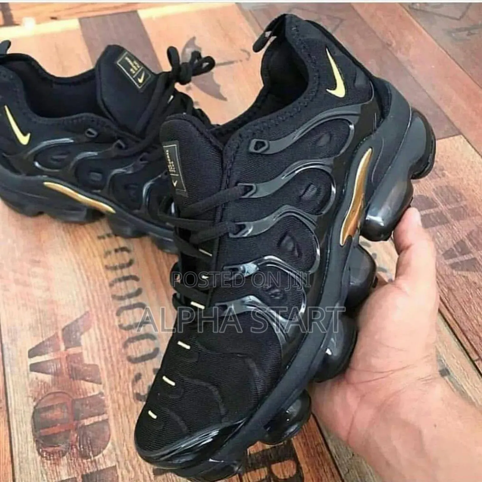 Nike Vapormax Black Golden ** Master Quality