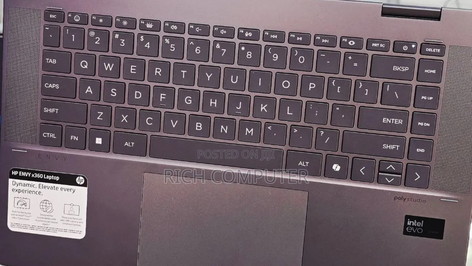 New Laptop HP Envy X360 32GB Intel Core I7 SSD 1T