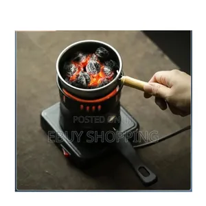 **Compact Electric Charcoal Burner –Perfect for Tea Coffee