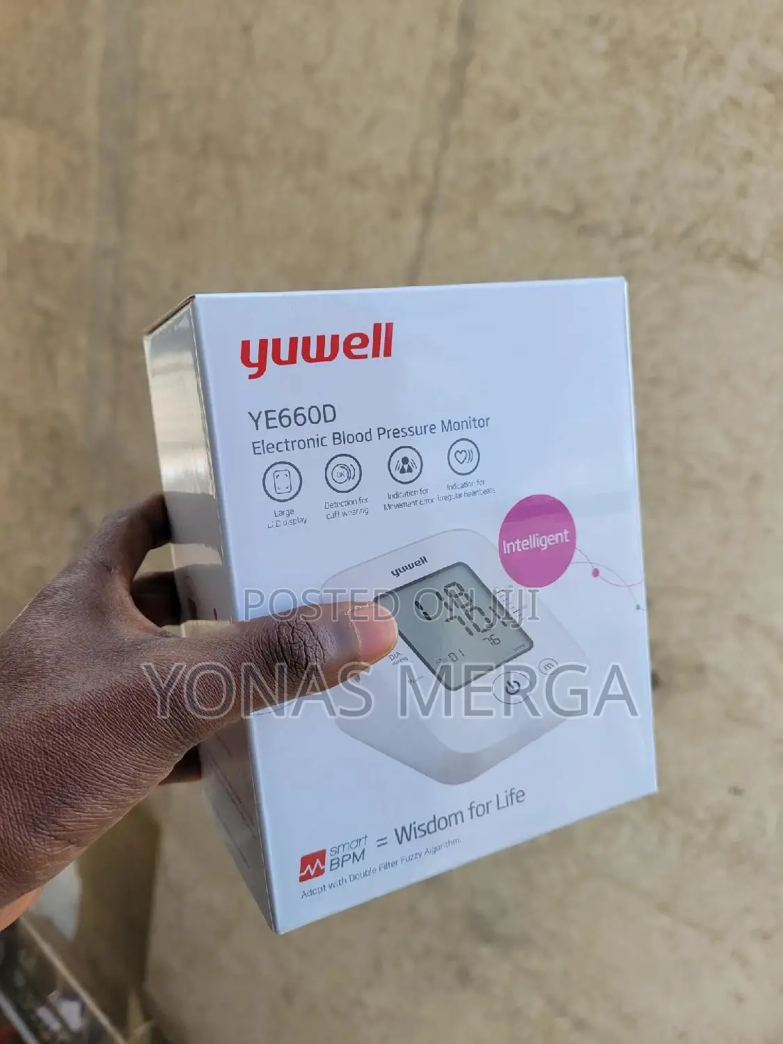 Blood Pressure Monitor氅宁ideal for Visually Impaired Users.