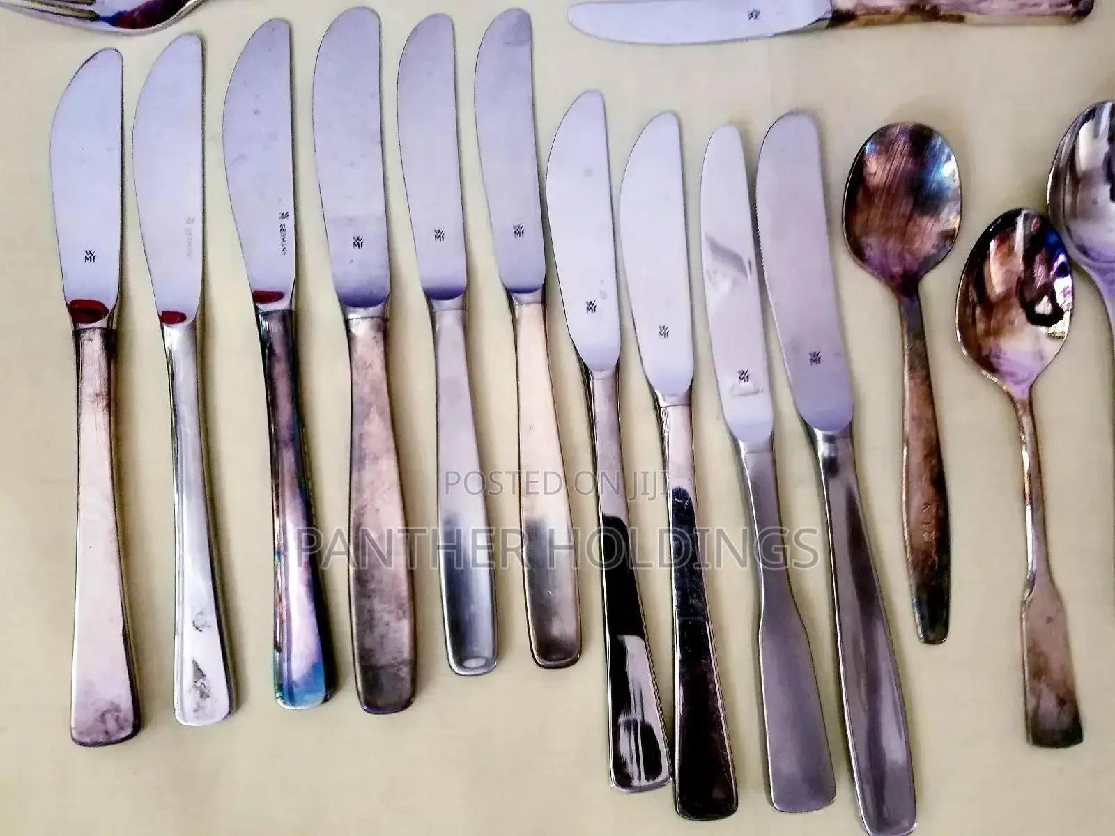 Rare New Germany Silverware Luxury Dining - 40-wmf Cromargan 90 Set