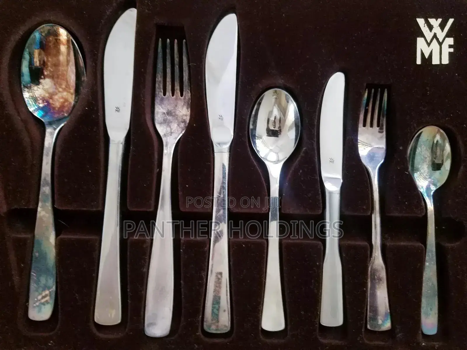 Rare New Germany Silverware Luxury Dining - 40-wmf Cromargan 90 Set