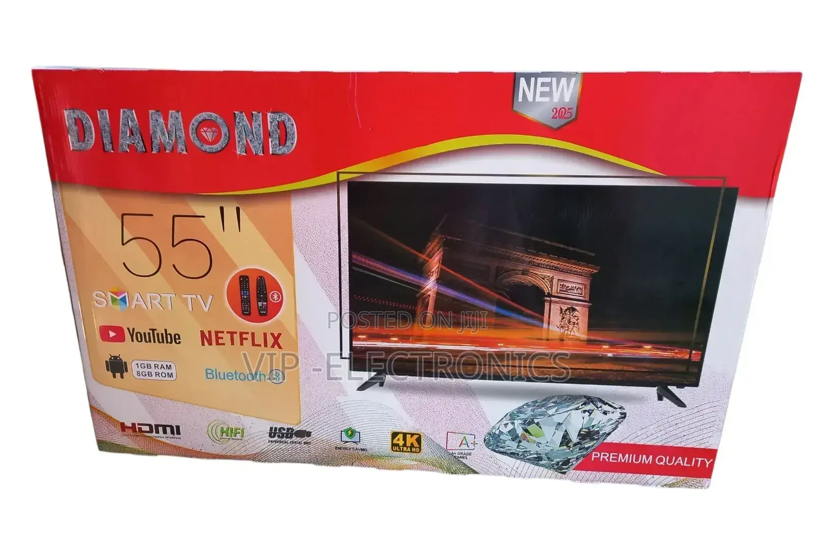 Diamond 55 Inch Tv Smart Android New 2025 New Price 