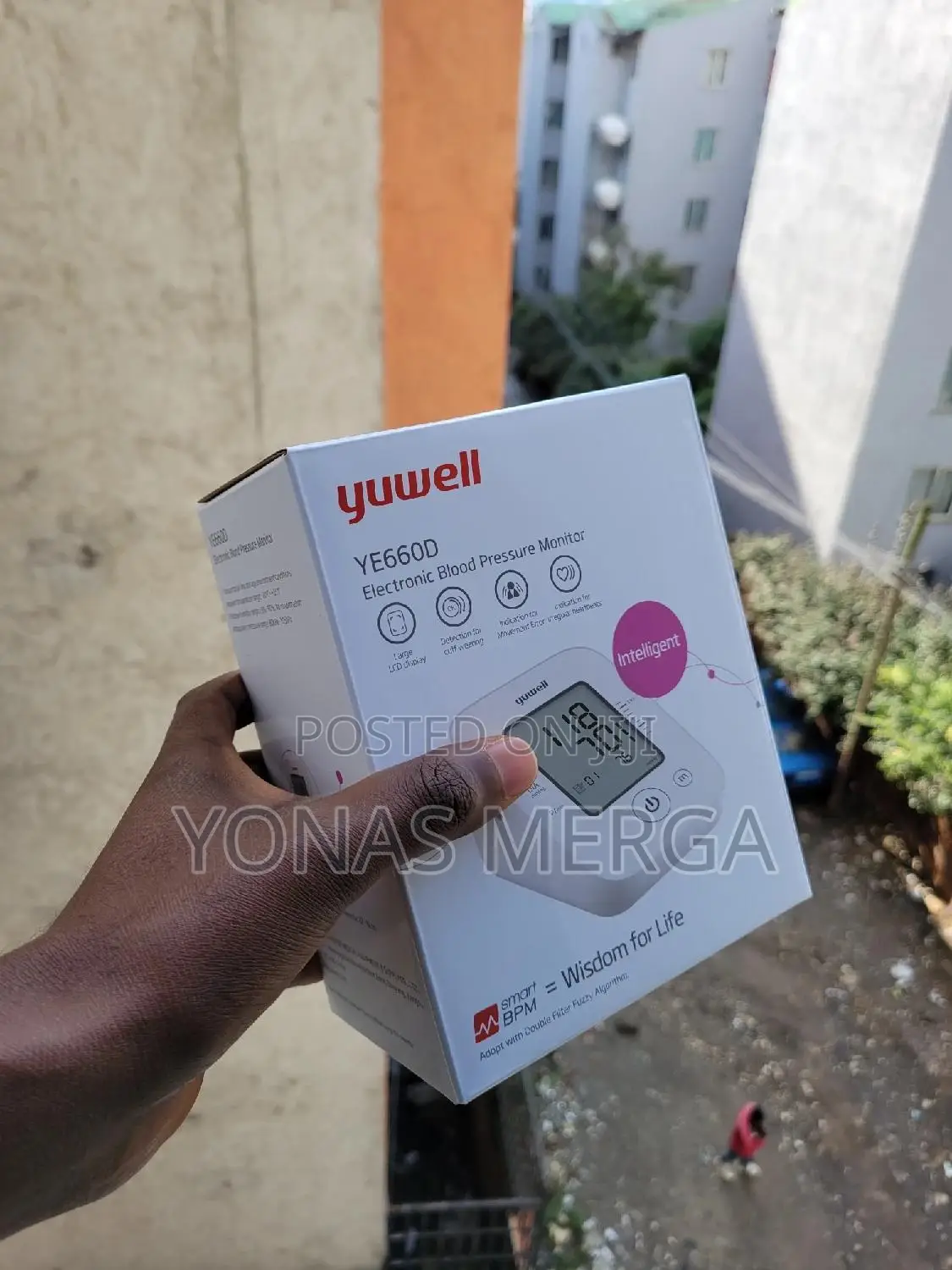 Bp Monitoringؤ黟፱blood Pressure Readings曲奔large LCD Display