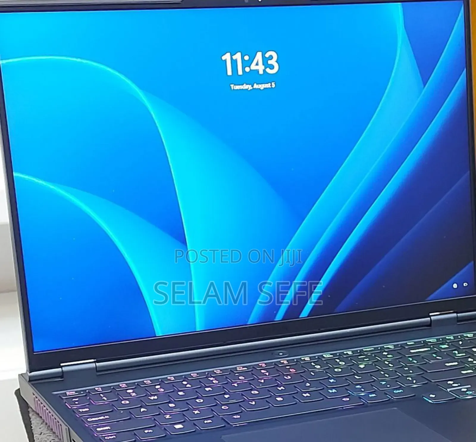 New Laptop Lenovo Legion 5 16GB AMD Ryzen 9 SSD 1T