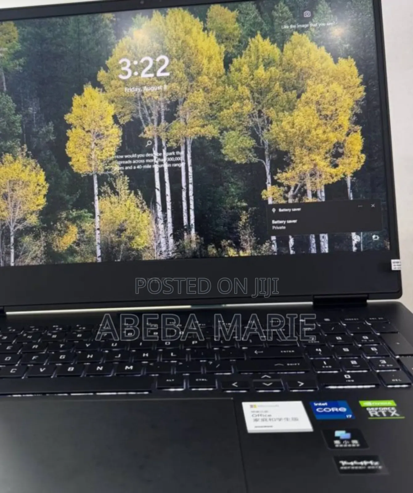 New Laptop HP Omen 16 16GB Intel Core I7 SSD 512GB