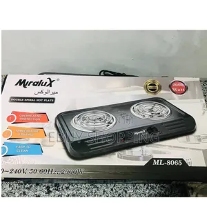 Photo - Powerful 2000w Miralux Hot Plate – Safe Efficient Cooking