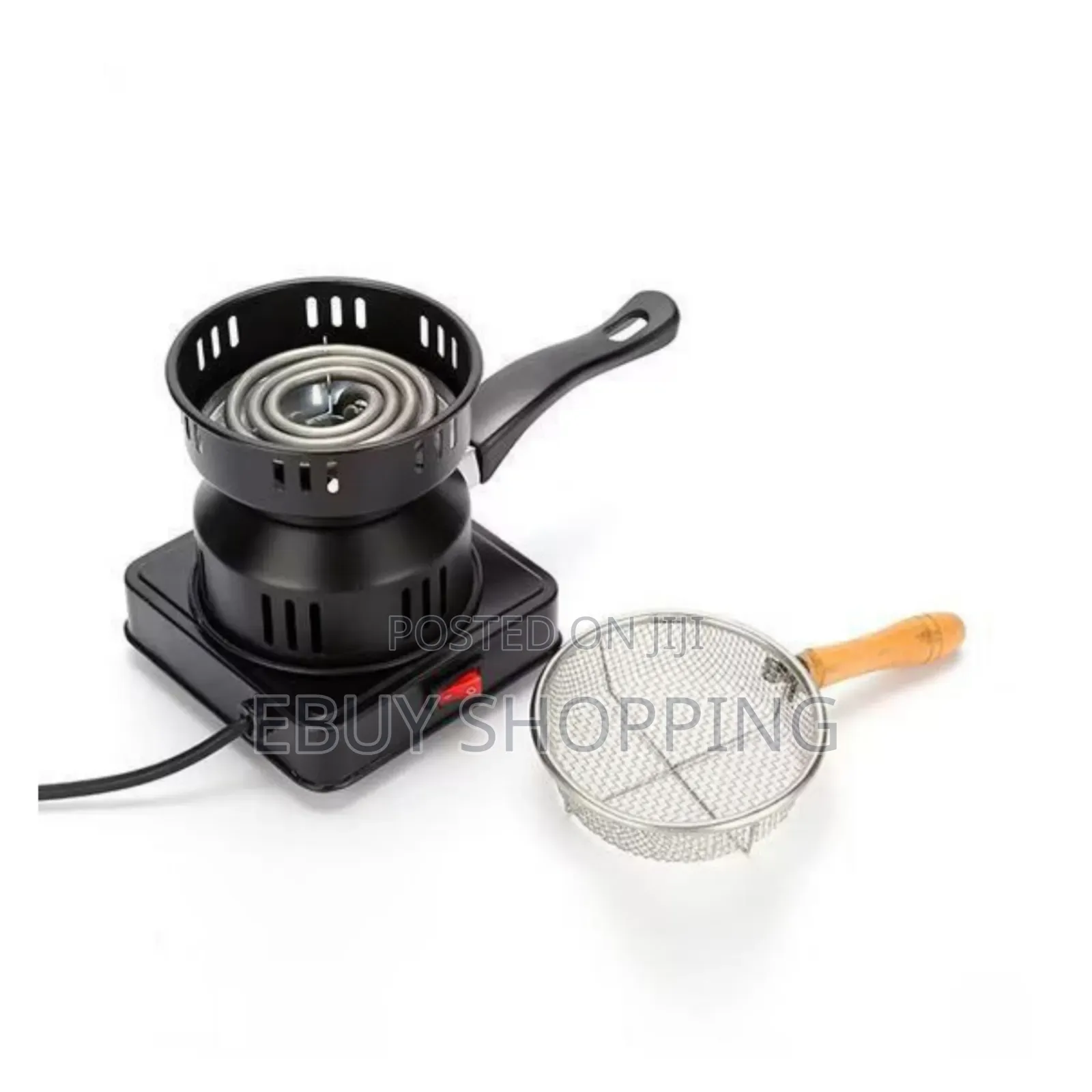 **Space-Saving Electric Charcoal Heater – Fast Efficient*