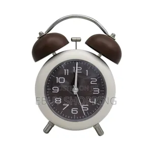 Photo - Elegant Battery-Operated Alarm Clock for Bedroom Office