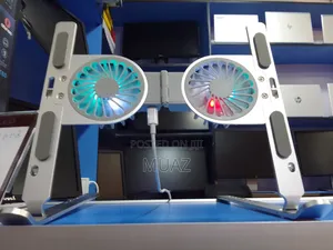 Photo - Portabl Laptop Fan and Stand
