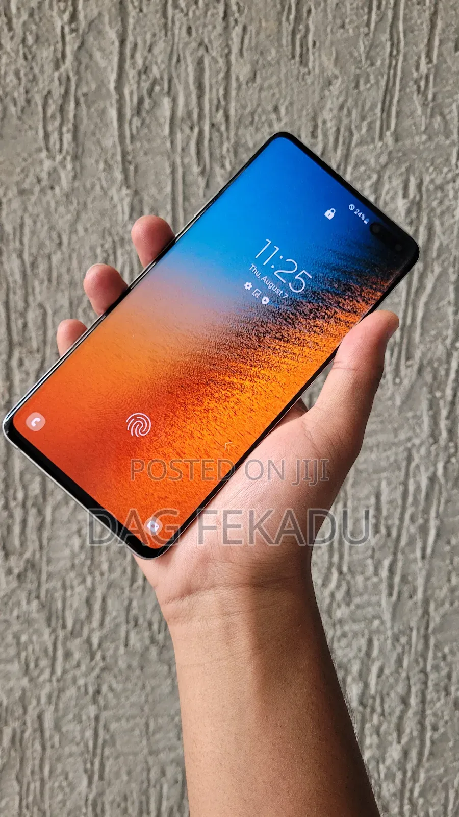 New Samsung Galaxy S10 5G 256 GB Silver