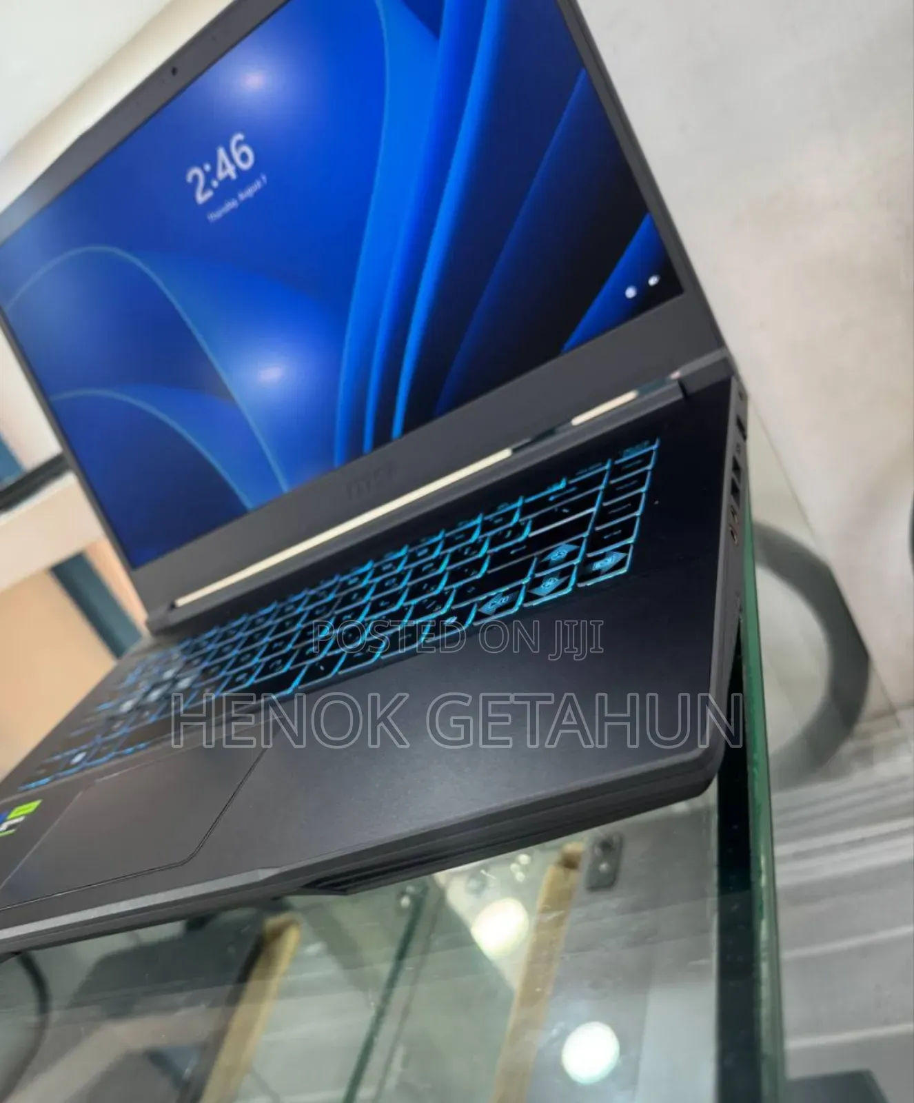 New Laptop MSI GF63 16GB Intel Core I7 SSD 512GB