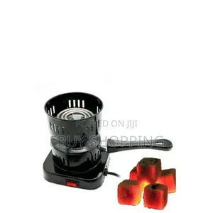 Photo - **Modern Electric Charcoal Stove – Brew Anytime, Anywhere**
