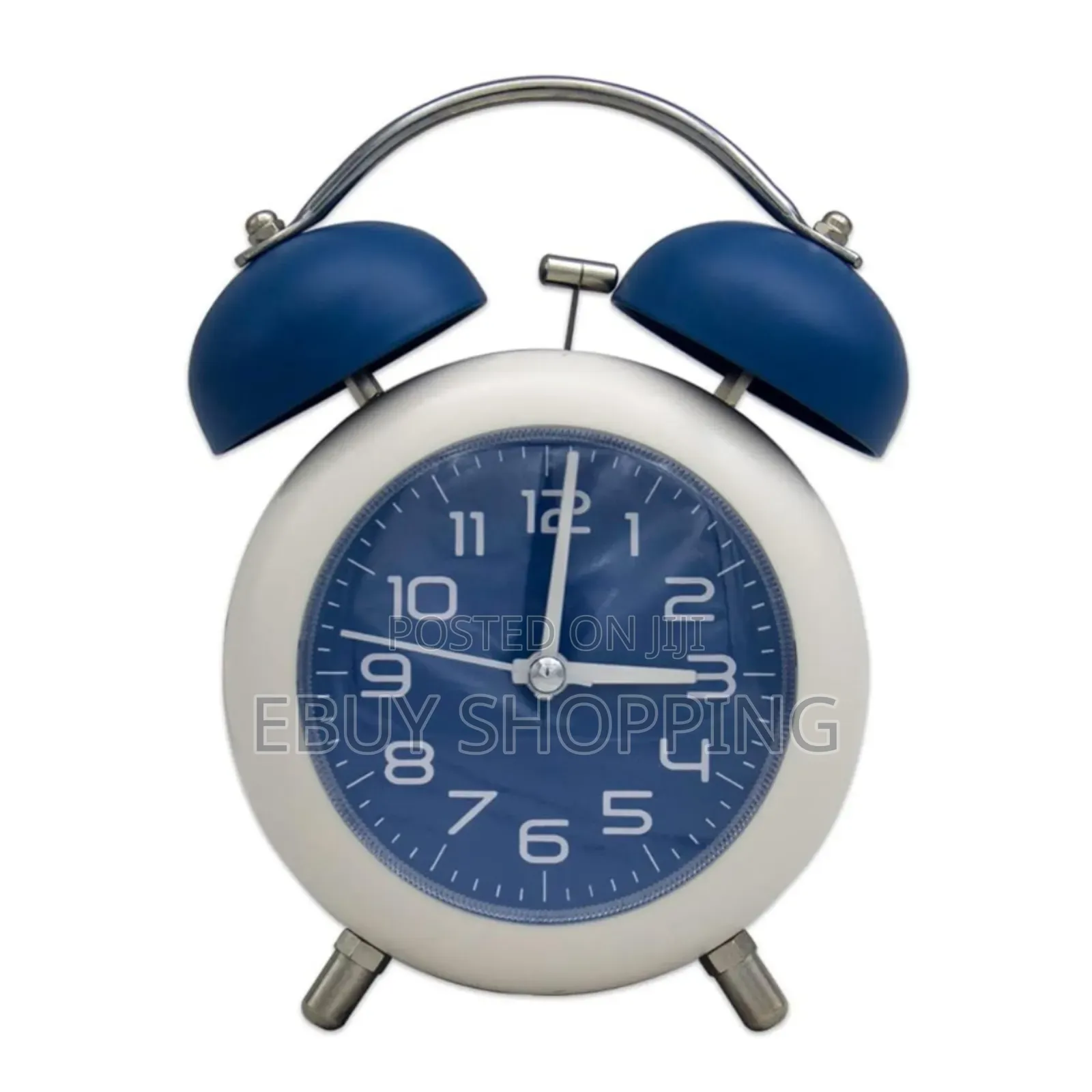 **Small Stylish Quartz Alarm Clock –Multiple Color Options