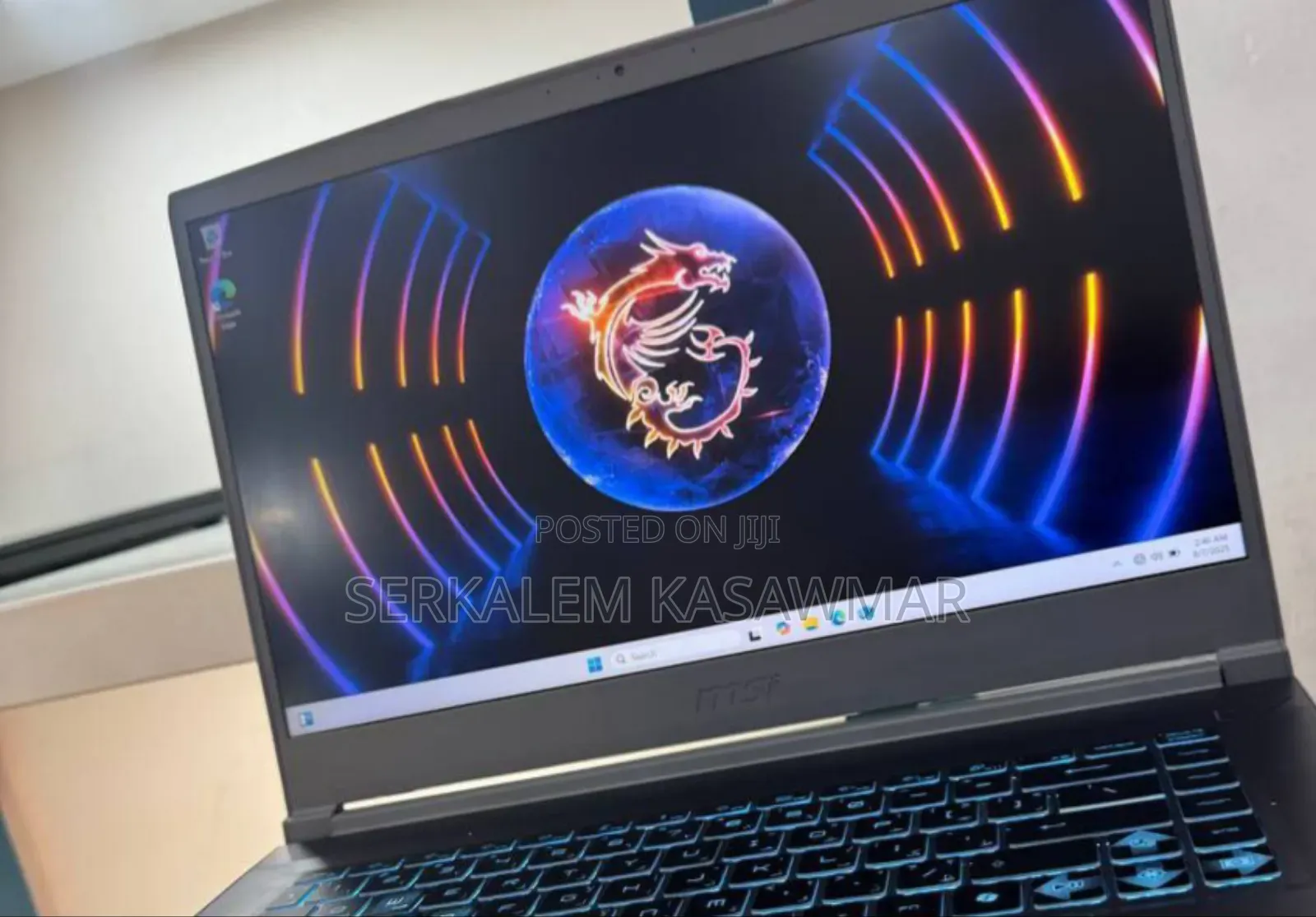 New Laptop MSI GF63 16GB Intel Core I7 SSD 512GB