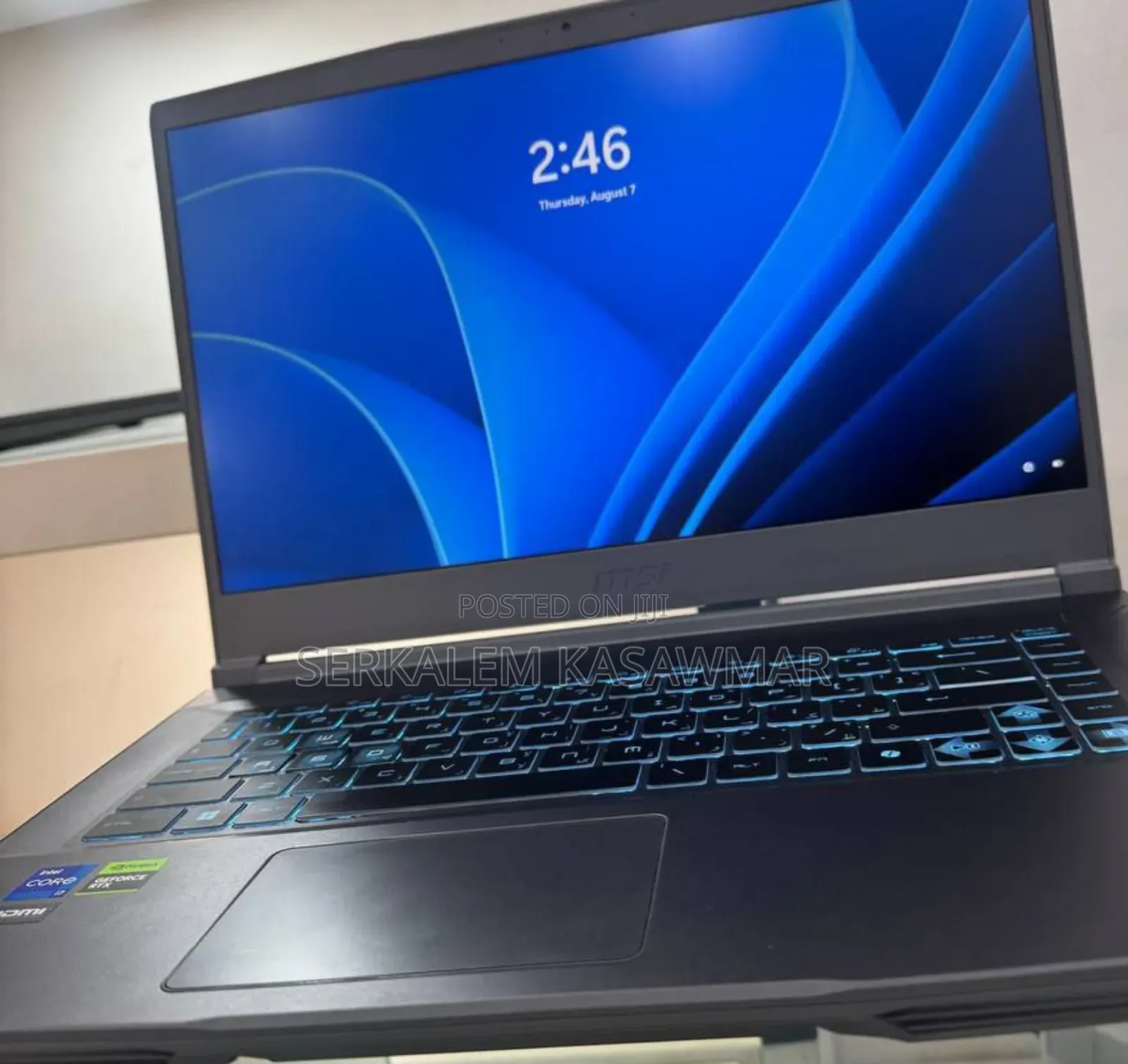 New Laptop MSI GF63 16GB Intel Core I7 SSD 512GB