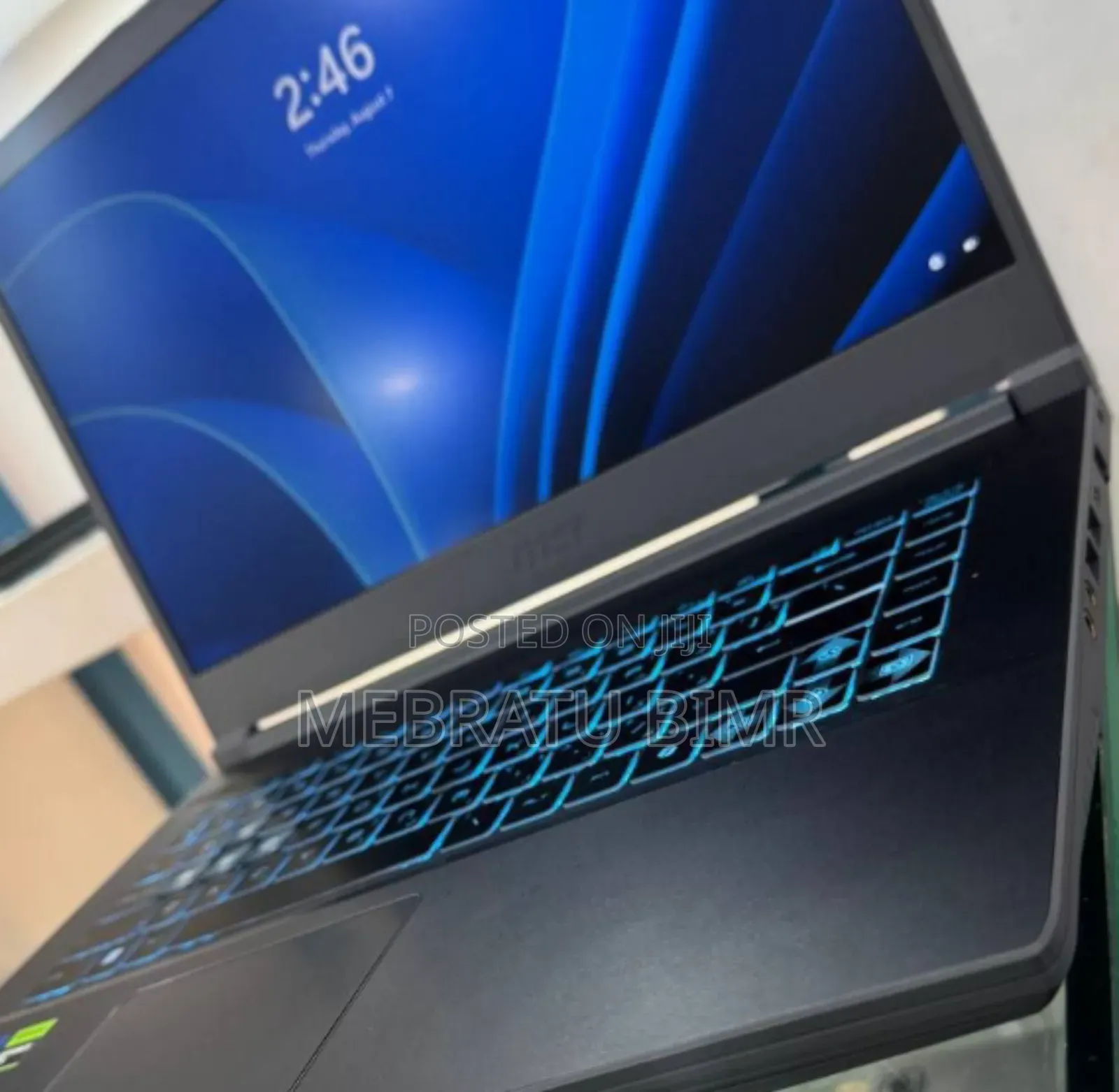 New Laptop MSI Pulse GL66 16GB Intel Core I7 SSD 512GB