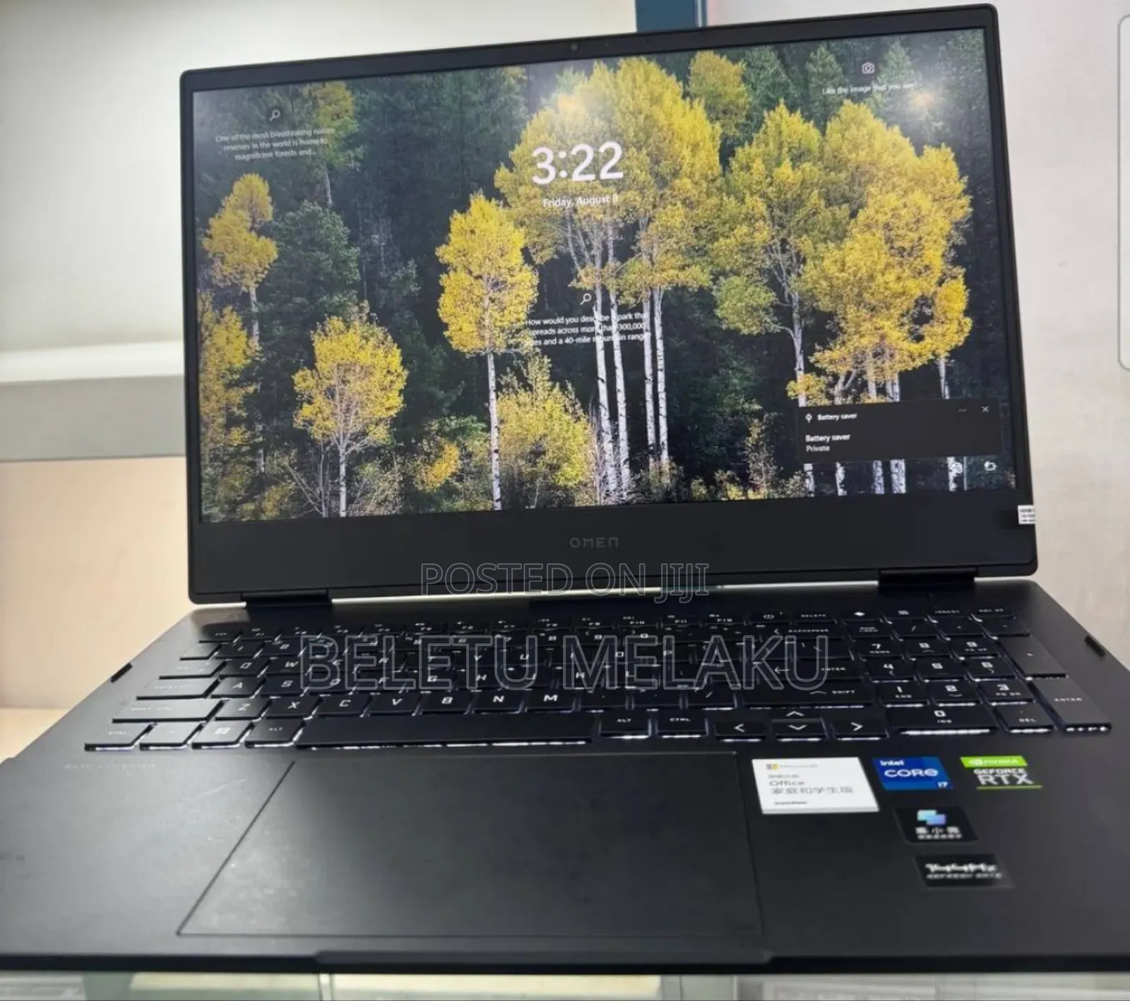 New Laptop HP Omen 16 16GB Intel Core I7 SSD 512GB